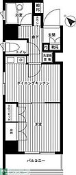 Jパーク青葉台2 1DKの間取図画像