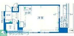 ライオンズマンション渋谷 1DKの間取図画像