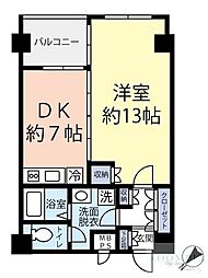 間取図画像 1DK