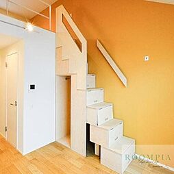 グランエッグス東中野 203 2階ワンルームのリビング/ダイニング