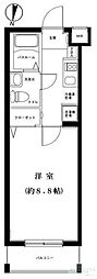 GRANDFORCE高円寺 1Kの間取図画像
