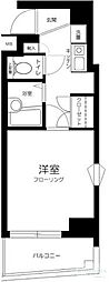 フォルトゥナ新中野 1Kの間取図画像