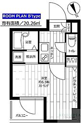 ステージグランデ文京小石川 1Kの間取図画像