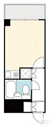 ライオンズマンション中野東 ワンルームの間取図画像