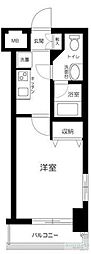 プレール・ドゥーク目白アベニュー 1Kの間取図画像
