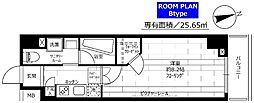 ステージファースト飯田橋アジールコート 1Kの間取図画像