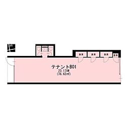HARVEY覚王山EASTの間取図画像