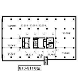 名興ビル(名興中駒ビル)の間取図画像