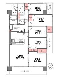 間取図画像 5LDK