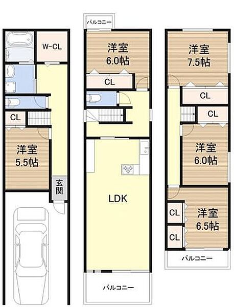 間取り：327001668590