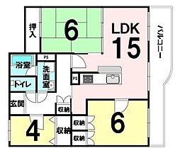 間取図画像 3LDK