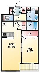 セレッソコート上本町EAST 3階