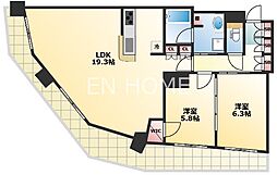 ドゥーエなんば南 11階
