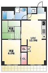 グランドール天王寺 6階