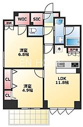 スプランディッド上本町WEST 2階