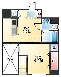 ワイズコート難波ウエスト 6階