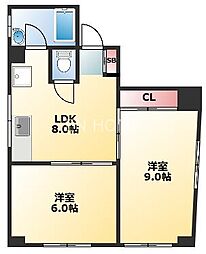 北野ビル 2階/102