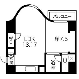 ZEUSアルファ 2階