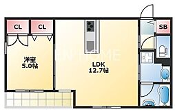 メゾン夕陽丘ノースコート 1階
