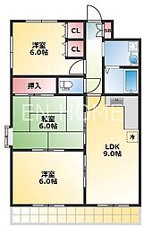 ライフステージヨシダ 3LDKの間取図画像