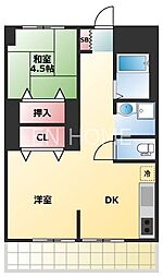 ハイツ山萬 3階