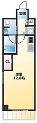 プライマリーワン ワンルームの間取図画像