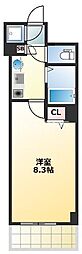PHOENIX日本橋高津 1Kの間取図画像