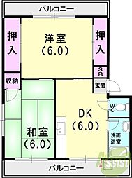 間取図画像 2DK