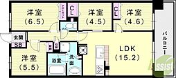 間取図画像 4LDK