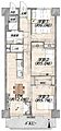 香里日光ハイツC棟12階2,150万円