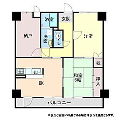 パレ・ロワイヤル市小路2 2SDKの間取図画像