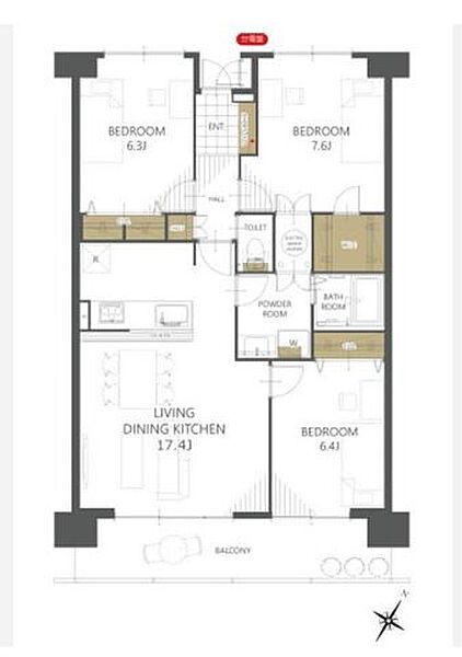 間取り：345000040439