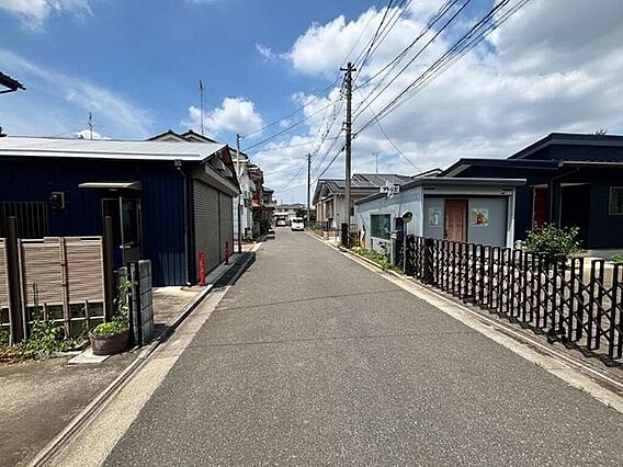 前面道路含む現...