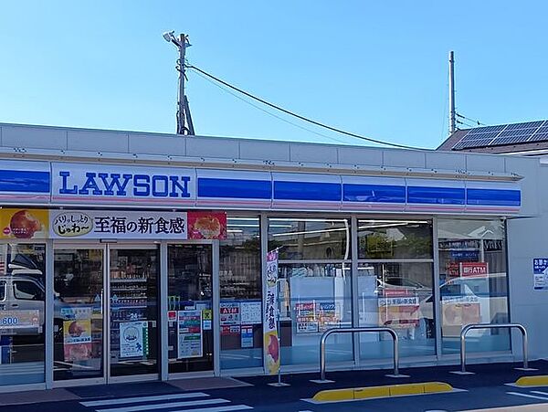 ローソン川口石神店 520m