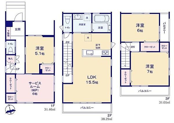 間取り：311002478117