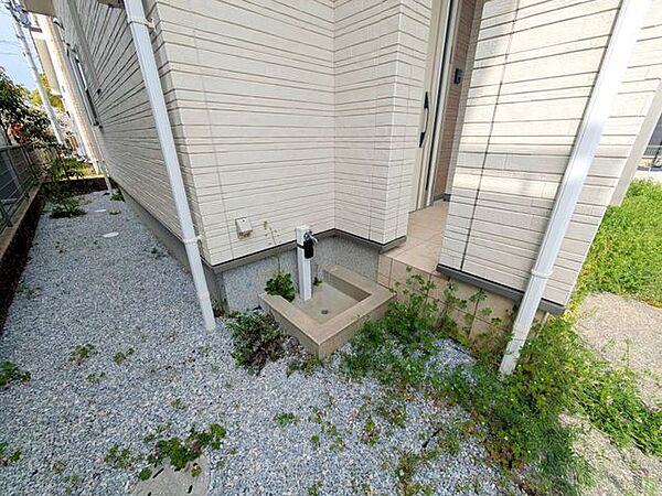 外水栓あります♪