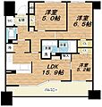 カスタリア上町台14階22.0万円