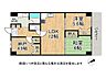 間取り：充実の設備内！納戸付きで収納も豊富な2SLDKの間取りです