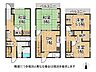 間取り：納戸付きなので荷物の大量収納が可能！お部屋を広く使用できます。