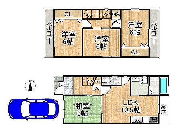 間取り：326000268451