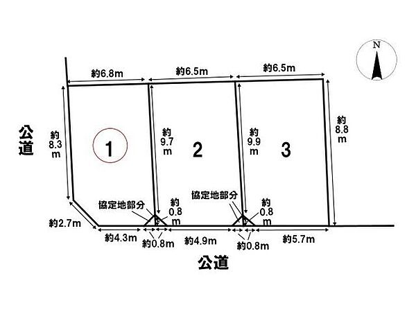 全3区画