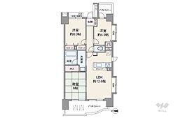 間取図画像 3LDK