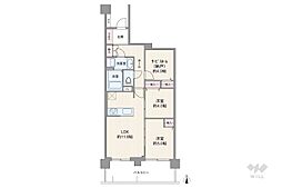 間取図画像 2SLDK