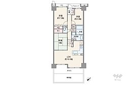 間取図画像 3LDK