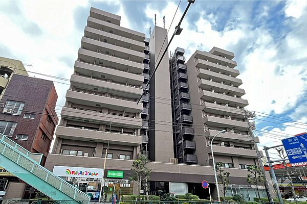 コスモ田端の外観（北東側から）