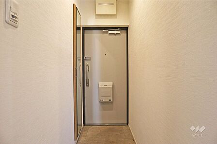 玄関。シューズボックス・収納がございますので、すっきりとした綺麗な状態が保てます。
