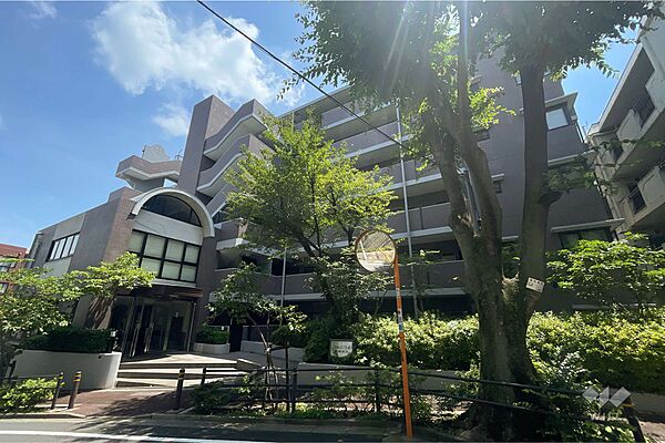 シャルマンコーポ板橋徳丸の外観（南西側から）