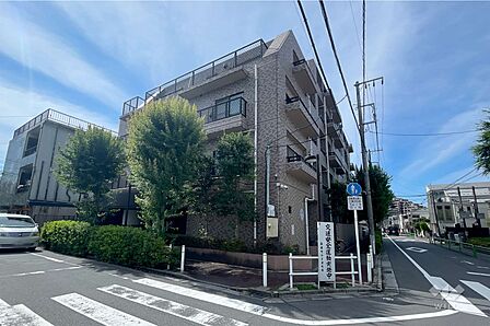 レクセルマンションときわ台の外観（北西側から）
