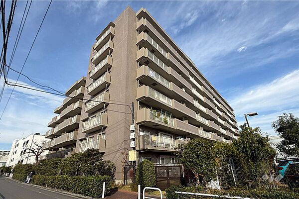 ライネスハイム志村の外観（南西側から）