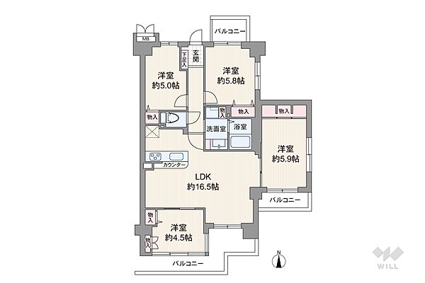 間取り：311002462391